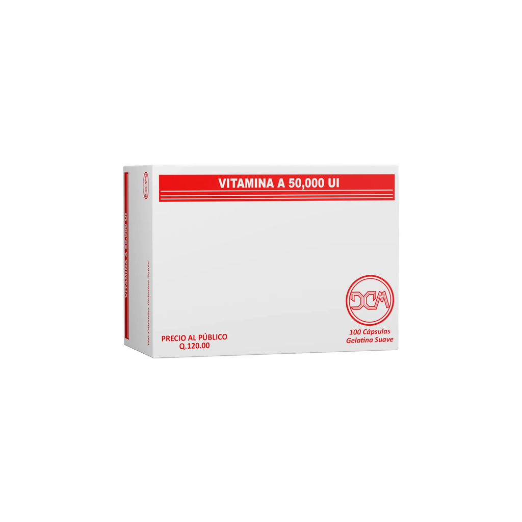 Vitamina A 50,000 Ui Farmacaps  Farmacaps