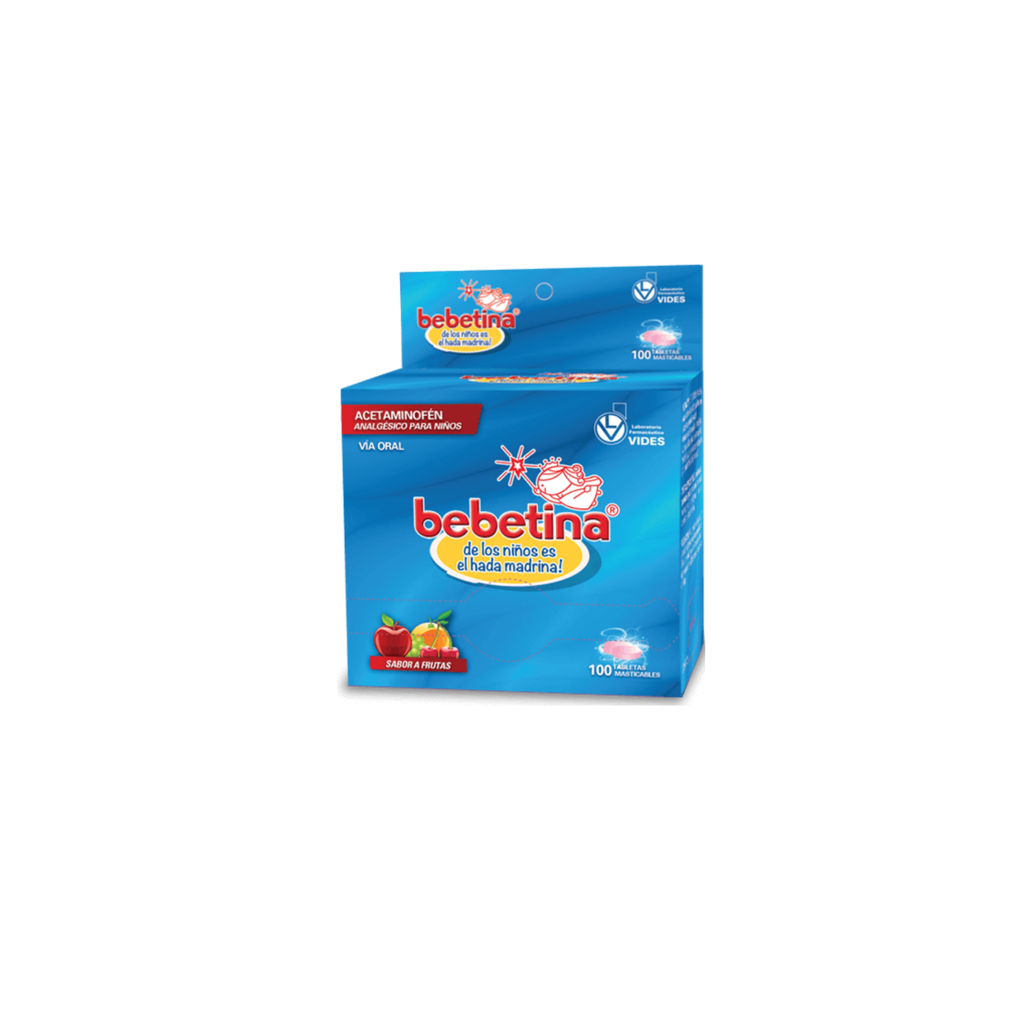 Bebetina 80 Mg Tabletas Masticables Laboratorio Farmaceutico Vides