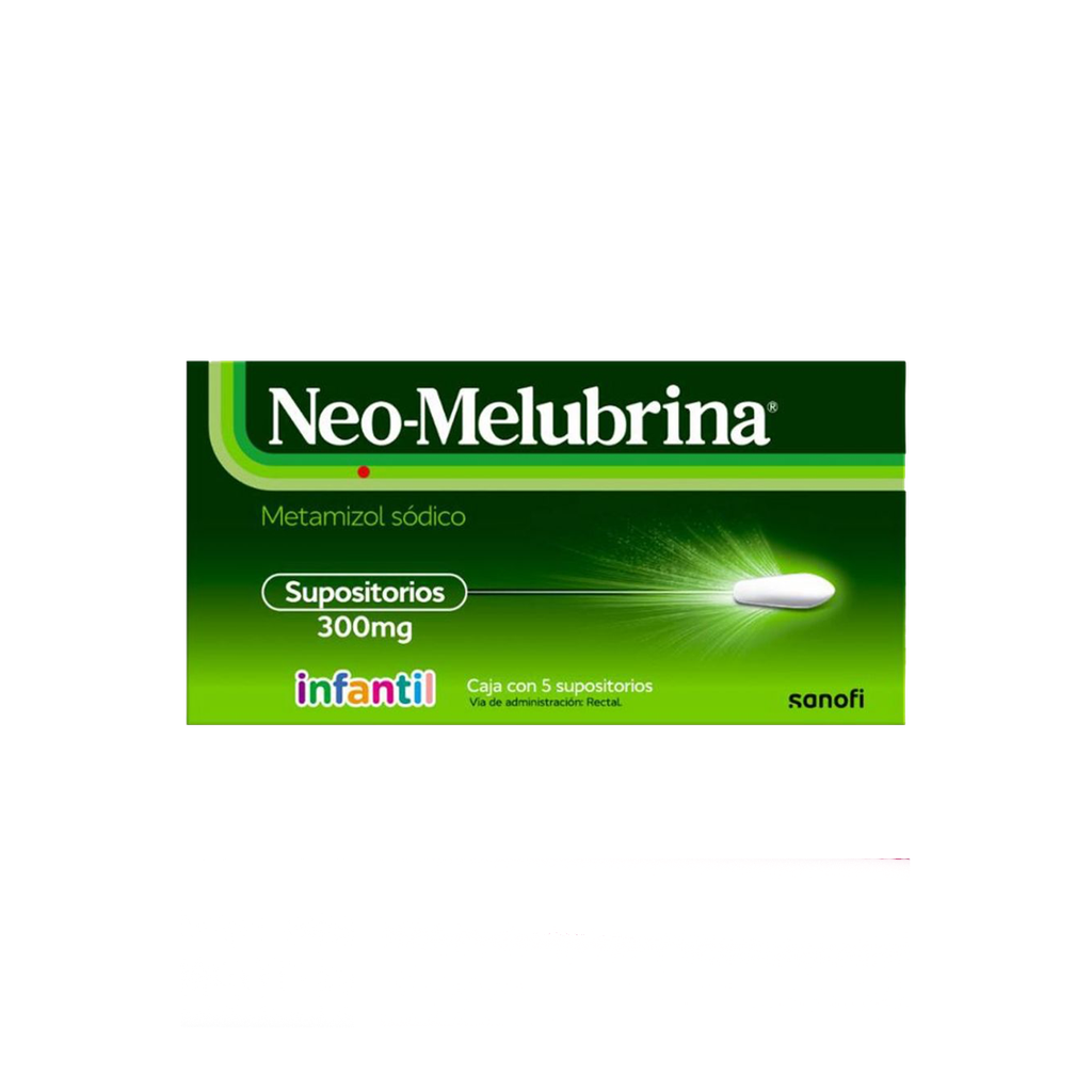Neomelubrina 300 Mg Supositorios Infantil Sanofi