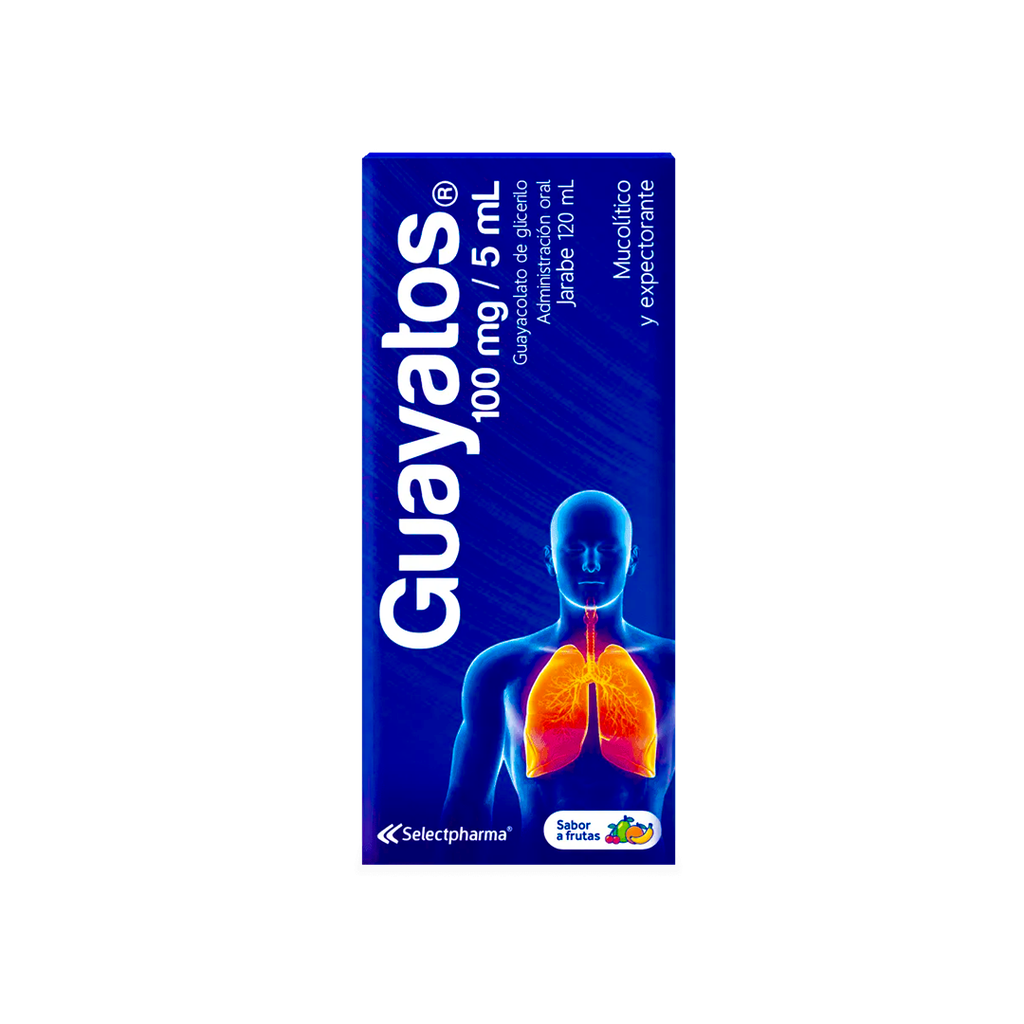 Guayatos Jarabe 100mg / 5ml Fco. 120 ml SelectPharma