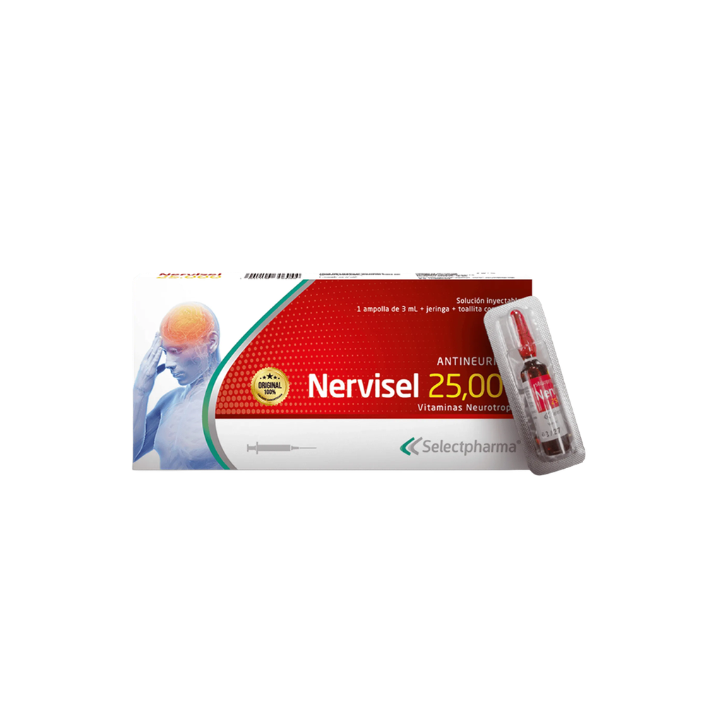 Nervisel KIT 25,000 Solucion Inyectable SelectPharma