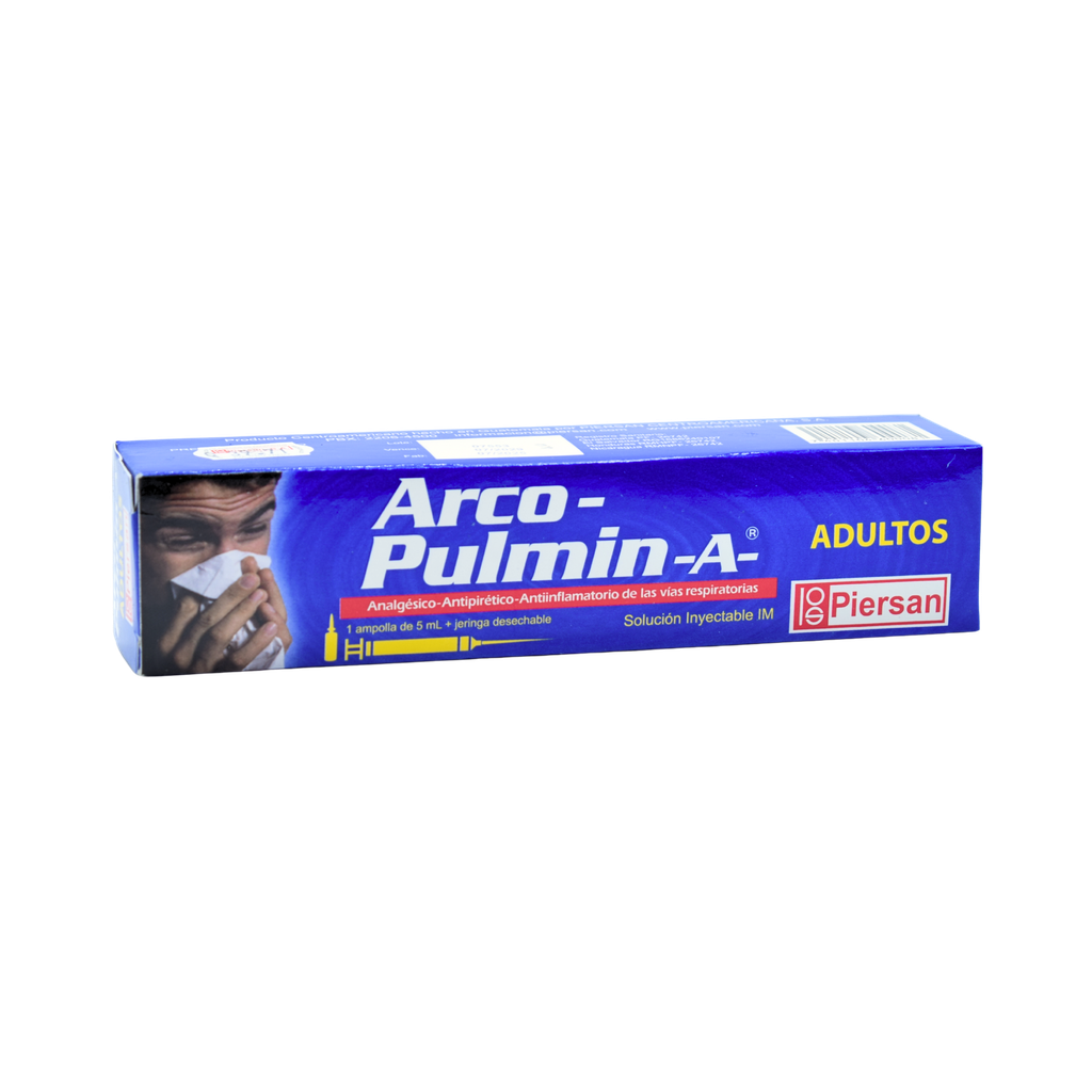 Arcopulmin Adulto 1 G. 5 Ml. Solucion Inyectable Piersan