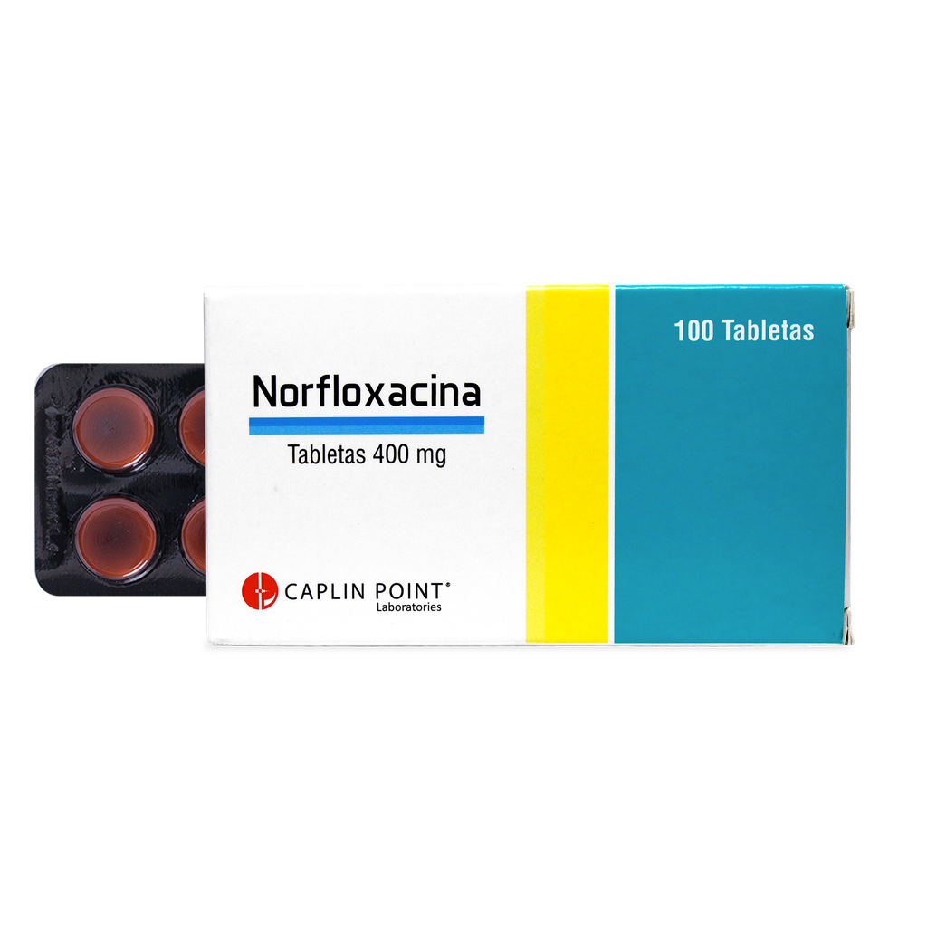 Norfloxacina  400 Mg. Tabletas Caplin Point   CaplinPoint Laboratories Ltd.