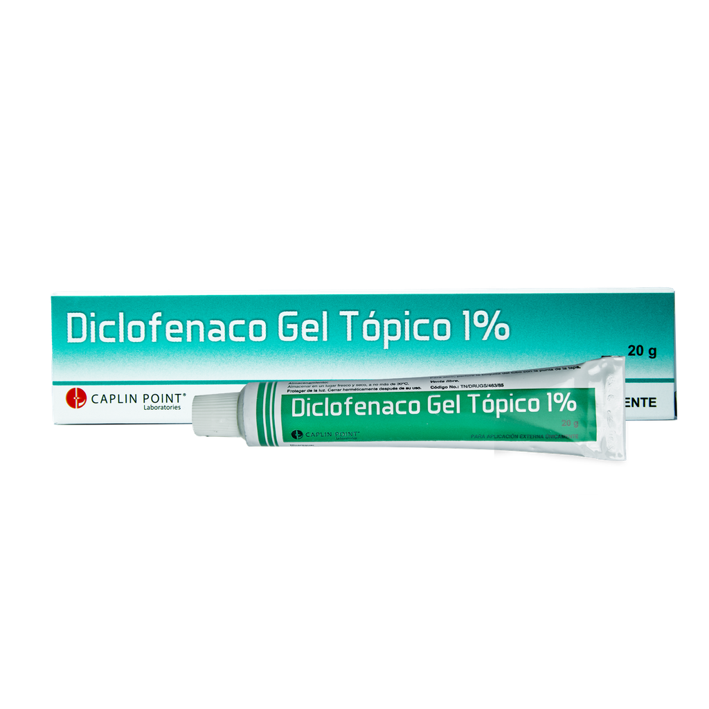 Diclofenaco Gel Topica 1% - 20gr Caplin Point Laboratories