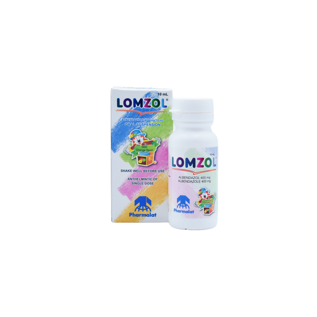 Lomzol 400 Mg10 Ml Suspension Oral Pharmalat