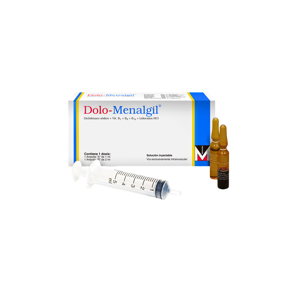 Dolo Menalgil Solucion Inyectable Laboratorios Menarini