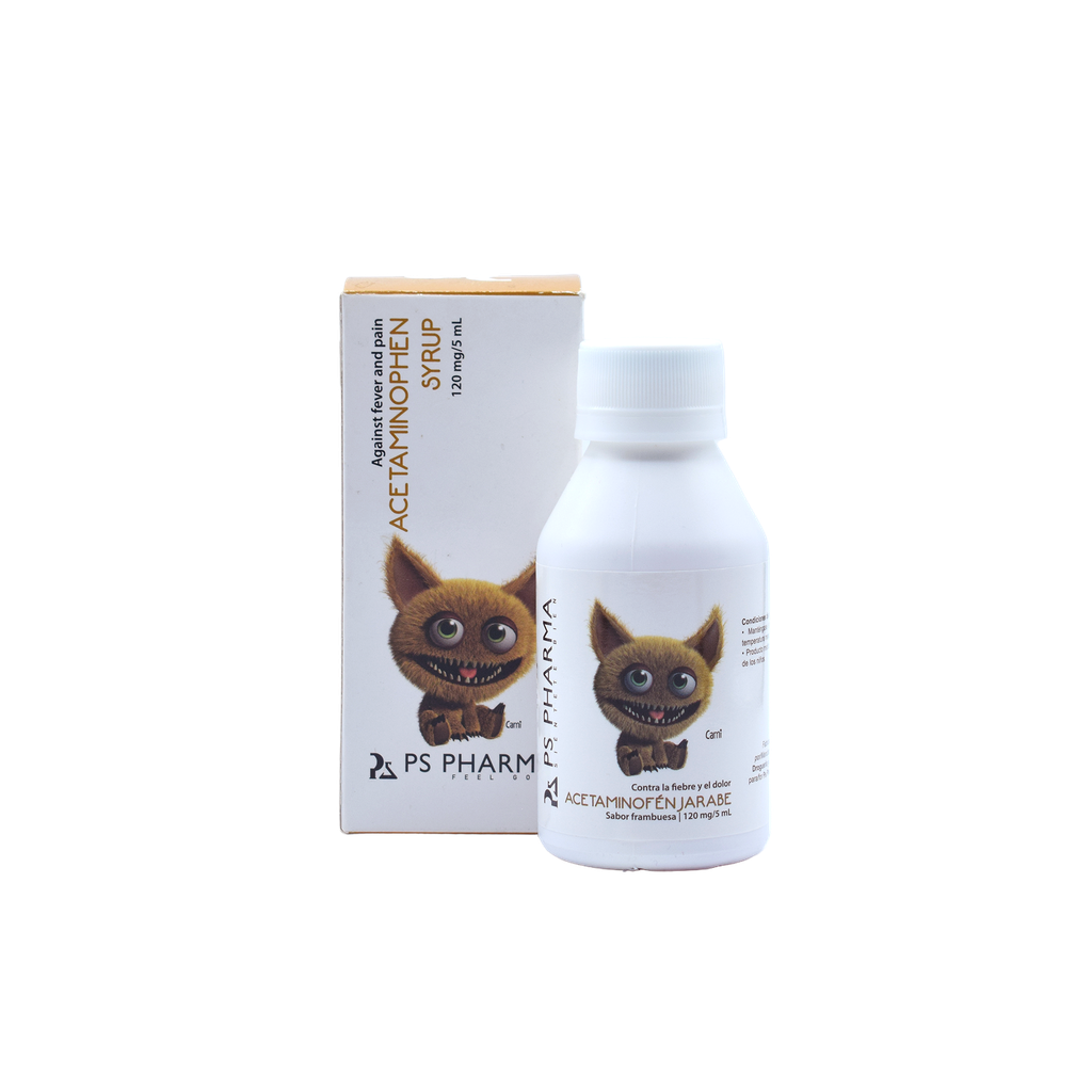 Acetaminofen PS Pharma 120Ml Jarabe PS Pharma