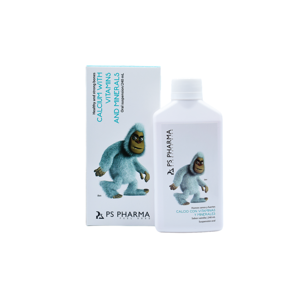 Suplemento De Calcio Con Vitaminas Y Minerales Pharma Suspension Oral PS PHARMA