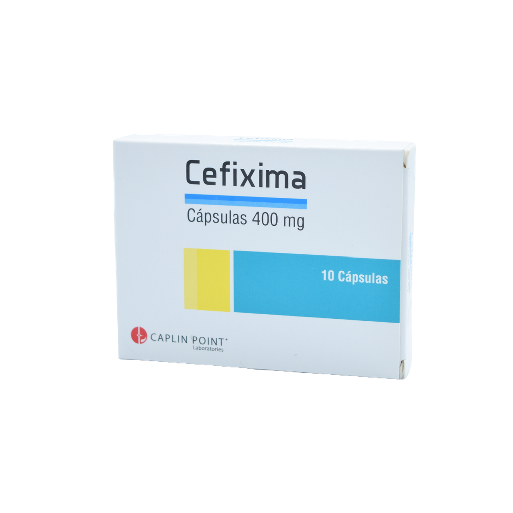 Cefixima  400 Mg. Capsulas Caplin Point  CaplinPoint Laboratories Ltd.