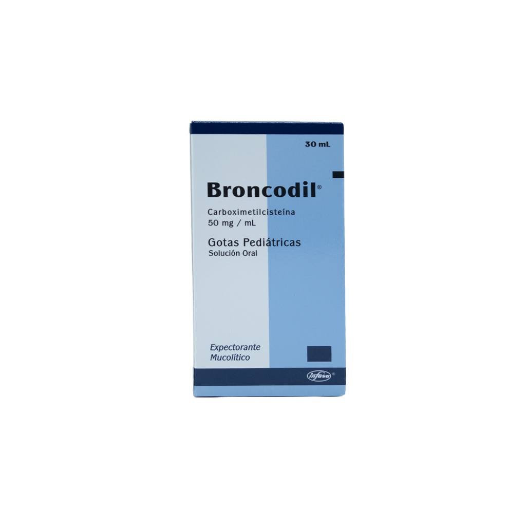 Broncodil 50Mg/Ml Gotas Pediatricas 30Ml. Infasa INDUSTRIA FARMACEUTICA, S.A.