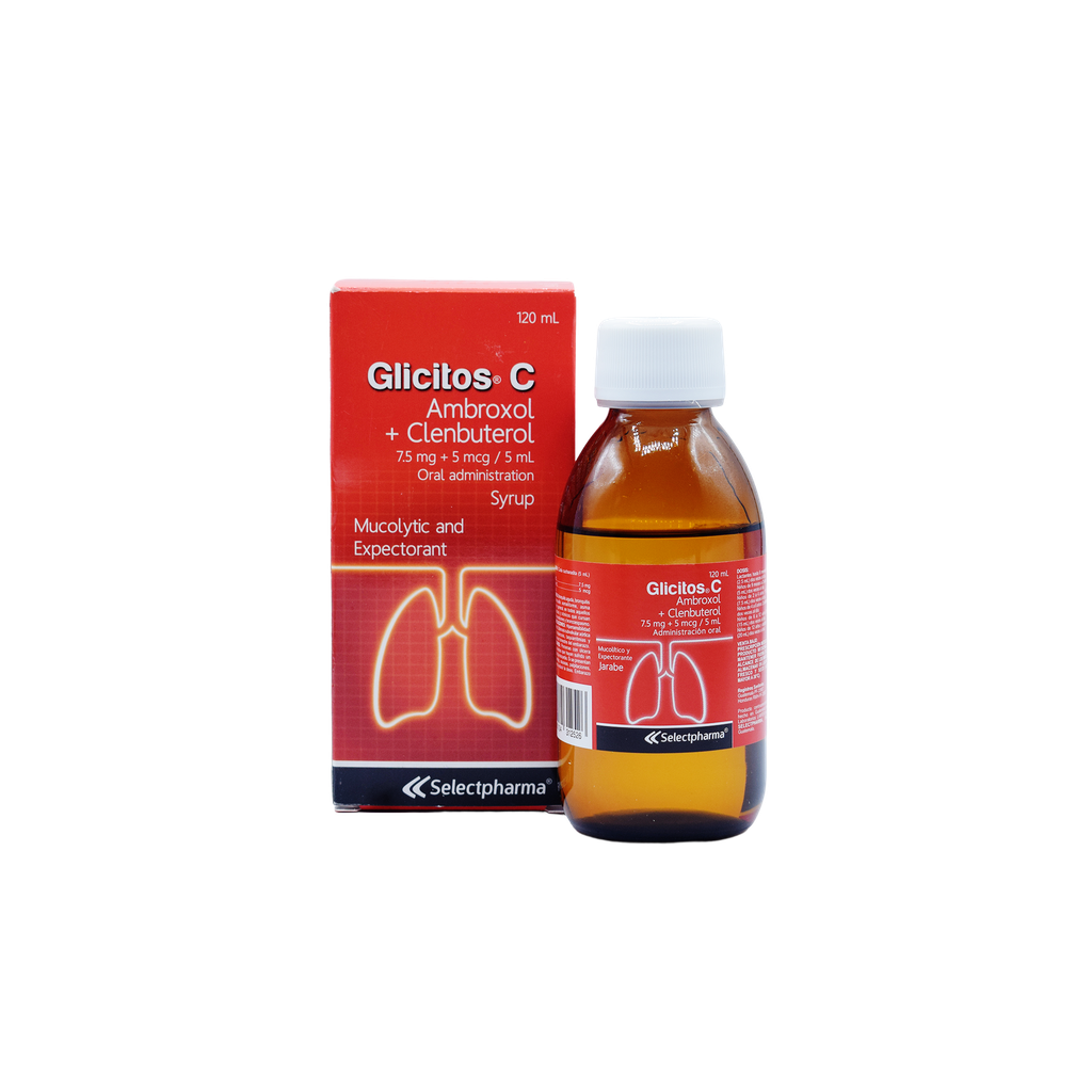 Glicitos C Jarabe 7.5mg / 5mg / 5ml Fco. 100 ml SelectPharma