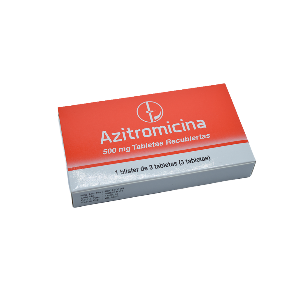 Azitromicina 500mg x 3 tabletas Caplin Point Laboratories TVC