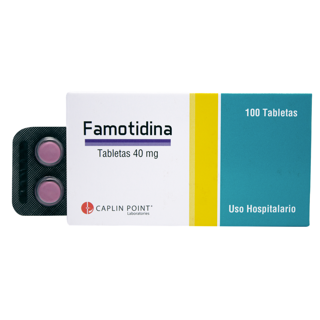 Famotidina 40 mg Tableta Caplin Point Laboratories