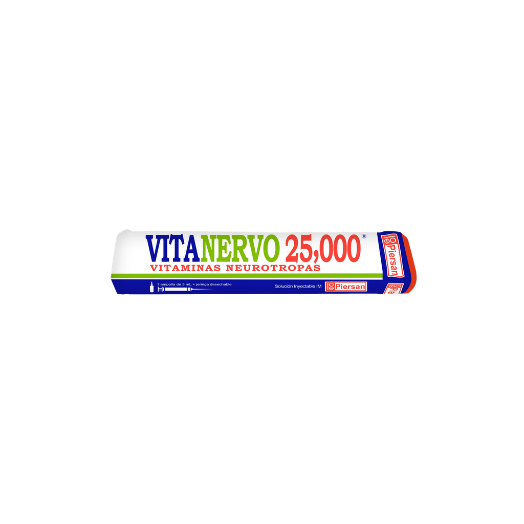 Vitanervo 25,000 Solucion Inyectable Kit Piersan