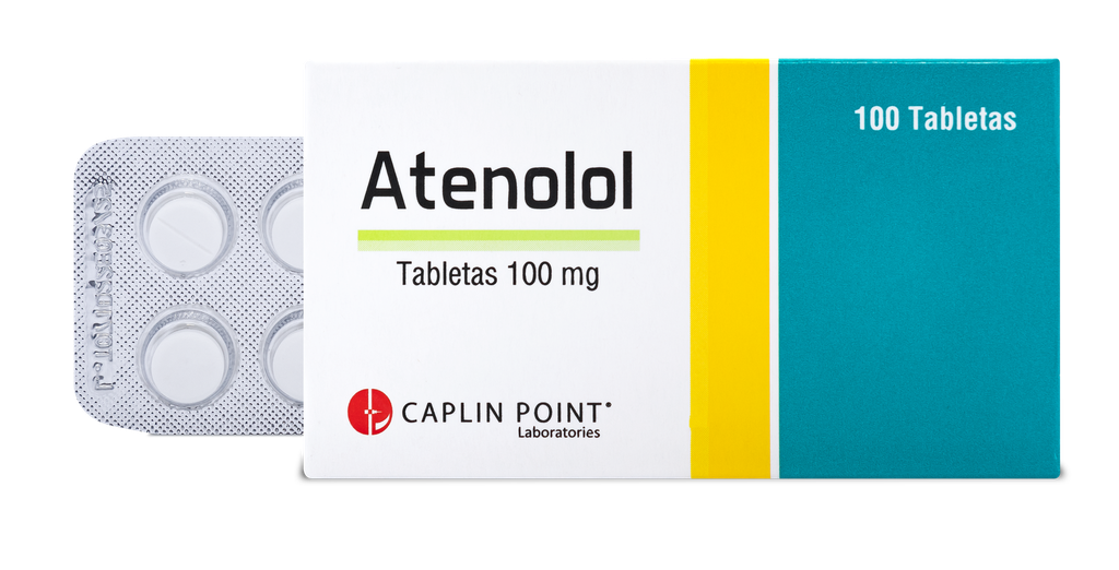 Atenolol 100mg Tableta Caplin Point Laboratories