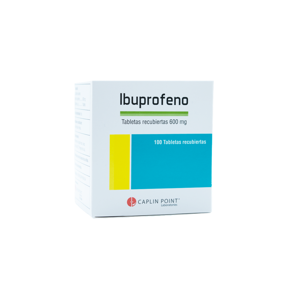 Ibuprofeno 600 Mg. Tabletas Caplin Point CaplinPoint Laboratories Ltd.