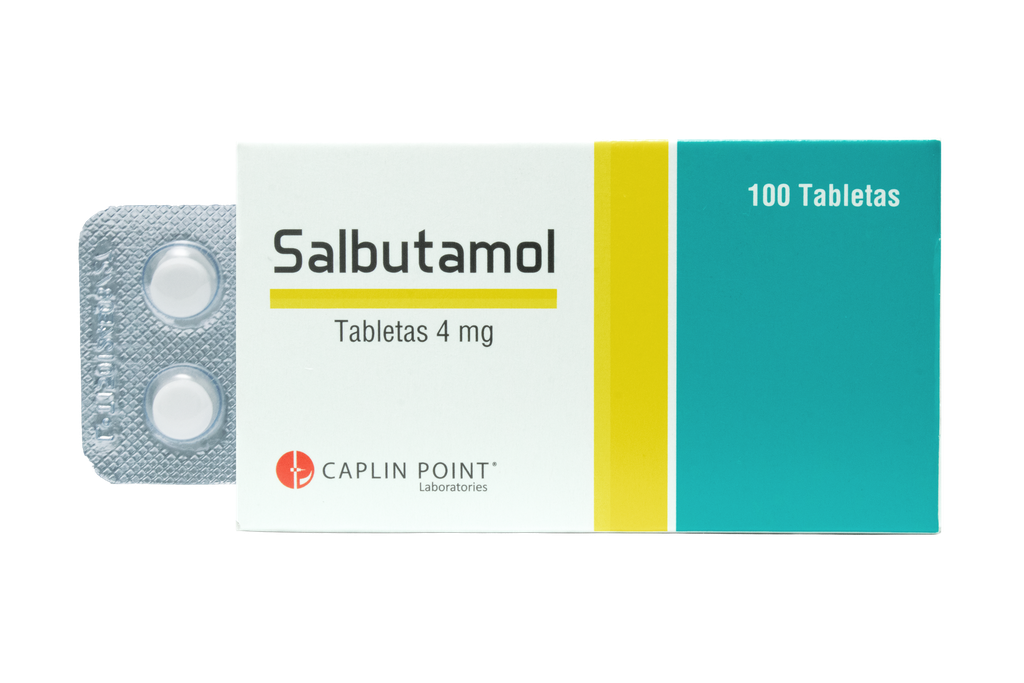 Salbutamol 4mg Tableta Caplin Point Laboratories