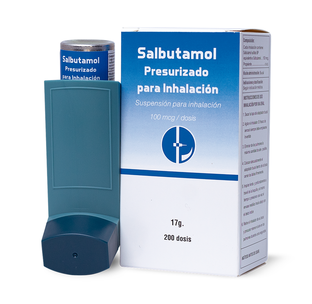 Salbutamol Inhalador - 17gr 100mcg Caplin Point Laboratories