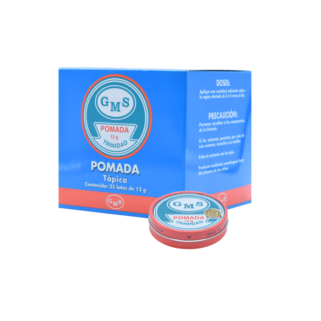 Gms  Pomada Topica 12G. Trinidad