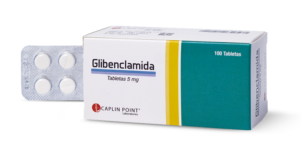 Glibenclamida  5 Mg. Tabletas Caplin Point CaplinPoint Laboratories Ltd.