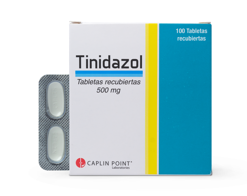 Tinidazol  500 Mg. Tabletas Recubiertas Caplint Point  CaplinPoint Laboratories Ltd.