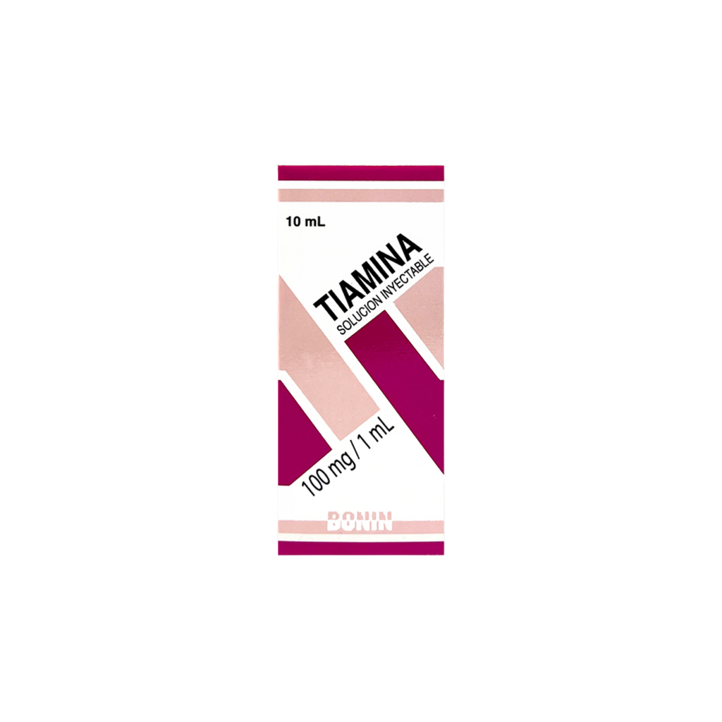 Tiamina Bonin 100 Mgml Solucion Inyectable Bonin