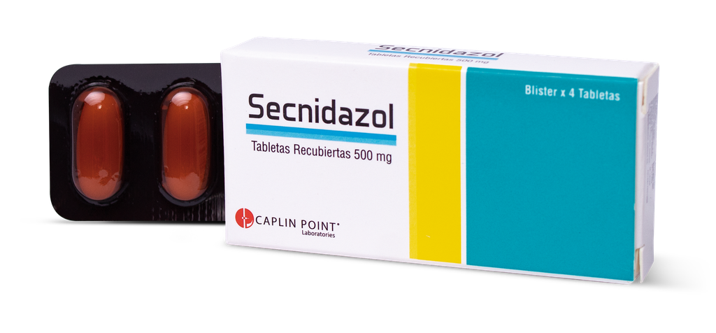 Secnidazol 500 Mg. Tableta Caplin Point CaplinPoint Laboratories Ltd.