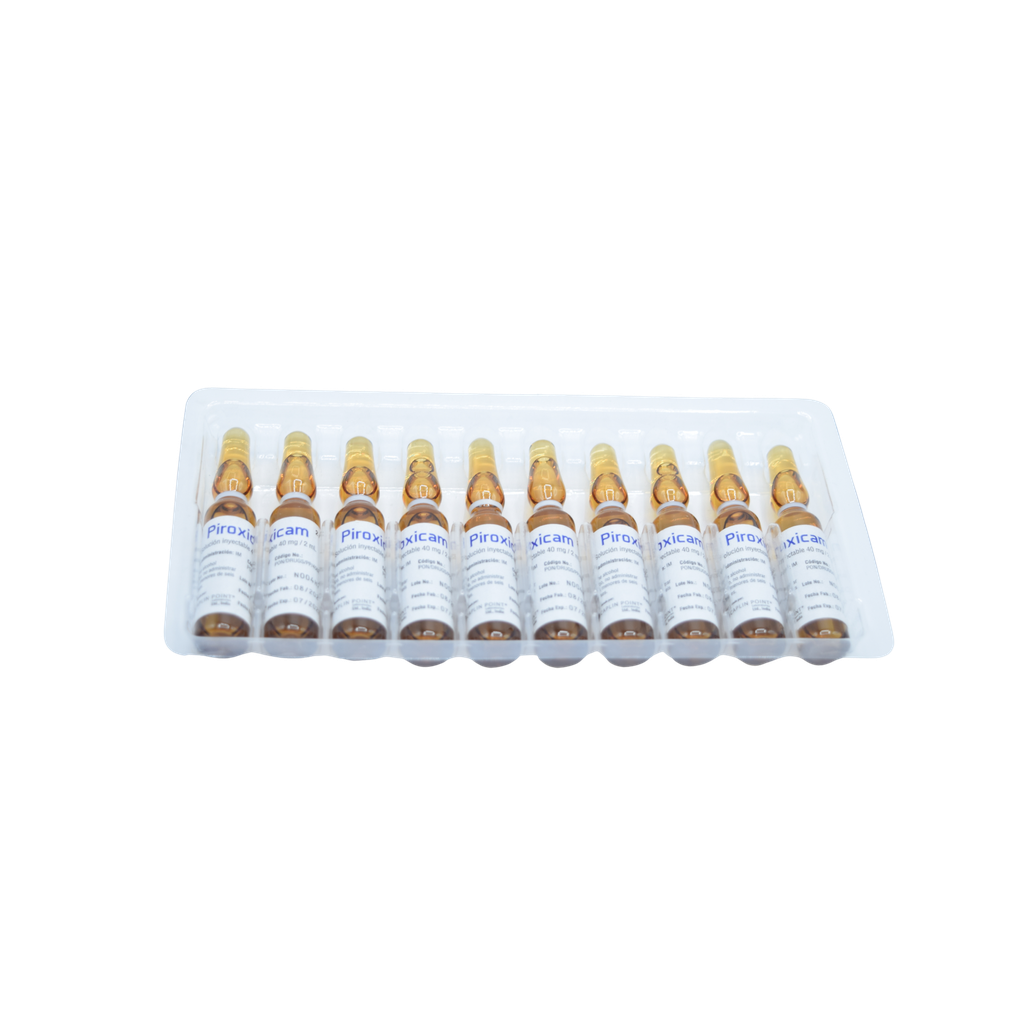 Piroxicam  40 Mg.2 Ml. Solucion Inyectable Caplin Point  CaplinPoint Laboratories Ltd.