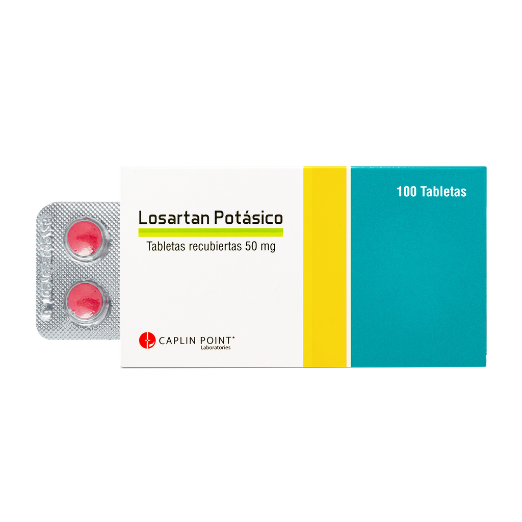 Losartan Potasico Tableta 50Mg.Caplin Point CaplinPoint Laboratories Ltd.