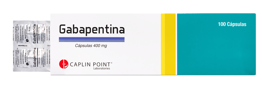 Gabapentina 400Mg. Capsulas Caplin Point CaplinPoint Laboratories Ltd.