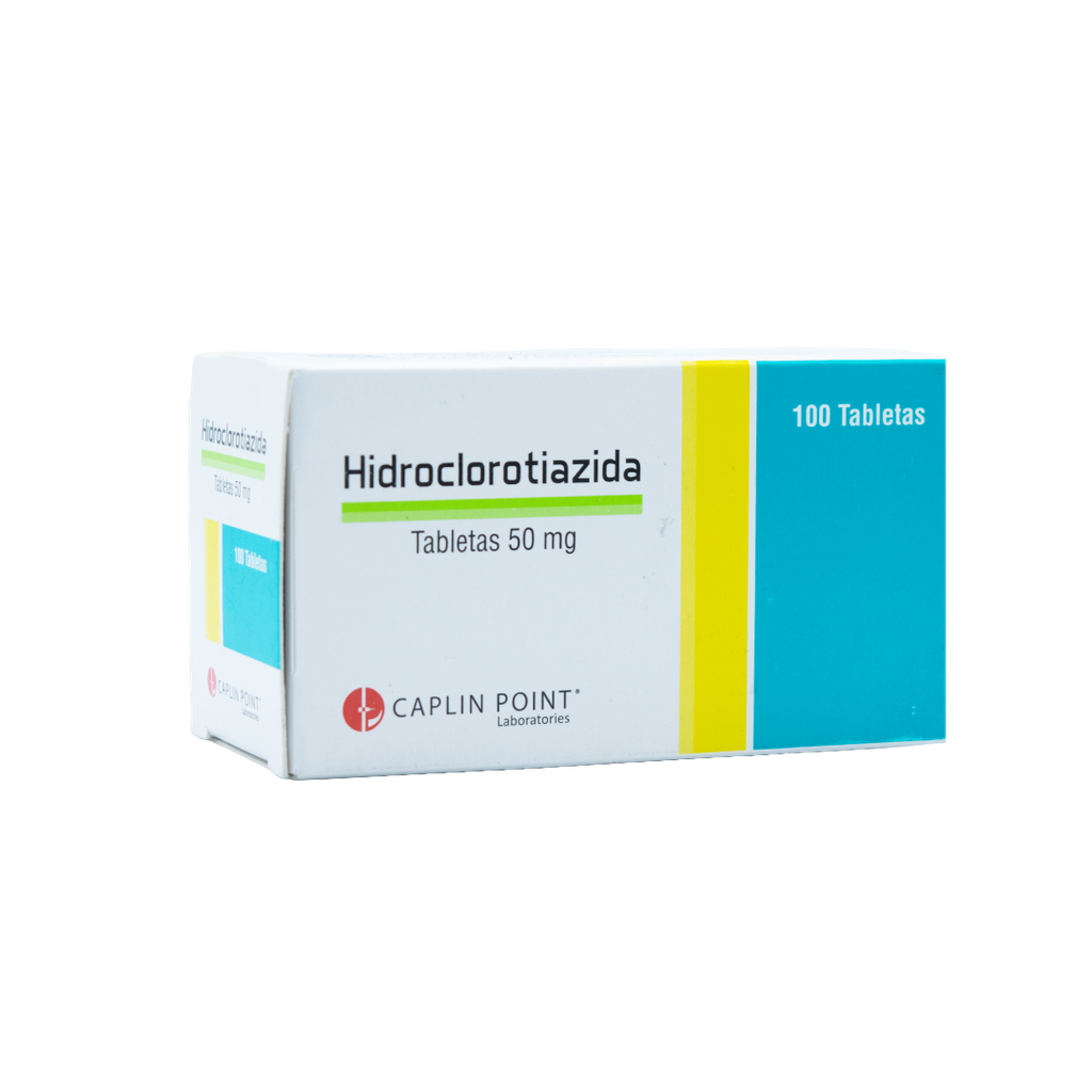 Hidroclorotiazida 50mg Tableta Caplin Point Laboratories