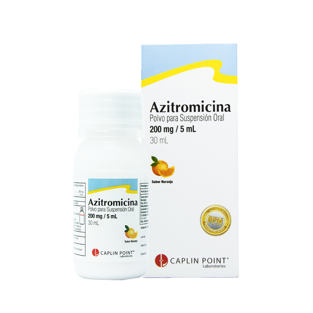 Azitromicina 200mg Susp. 200mg/5ml - 30ml Caplin Point Laboratories