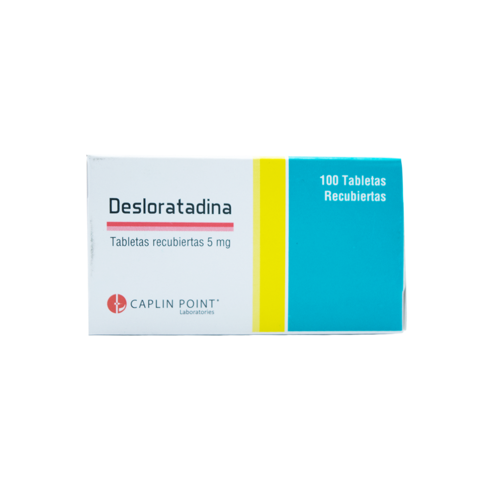 Desloratadina  5 Mg. Tabletas Recubiertas Simples Caplin Point  CaplinPoint Laboratories Ltd.