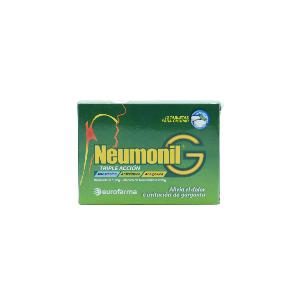 Neumonil Forte Comprimidos x 2 (Dispensador x 50 pares) Eurofarma