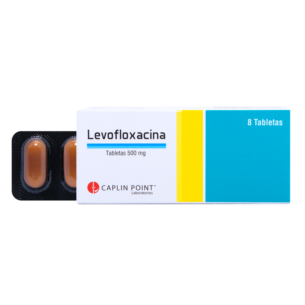 Levofloxacina  500 Mg. Tabletas Caplin Point CaplinPoint Laboratories Ltd.