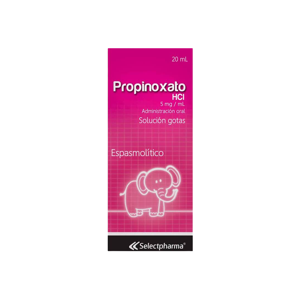 Propinoxato HCi Gotas 5mg /ml Fco. 20 ml SelectPharma