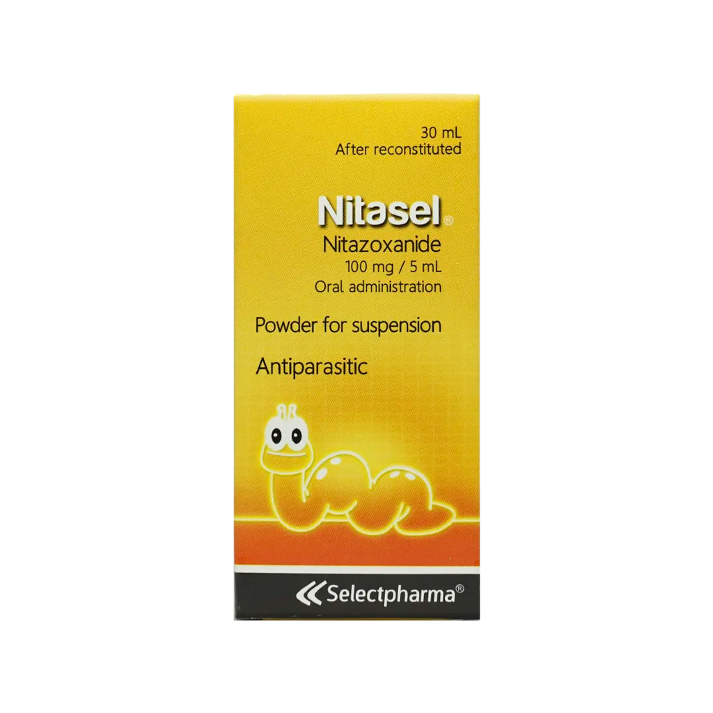 Nitasel (Nitazoxanida) Selectpharma 100Mg/5Ml Polvo Para Suspension Oral 30Ml. SelectPharma