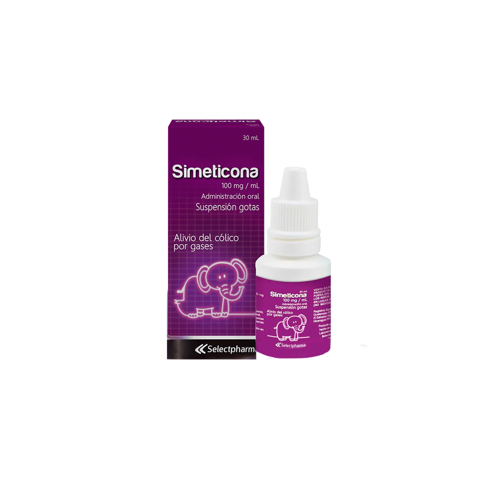 Simeticona Gotas 100 mg/ml Fco. 30 ml SelectPharma