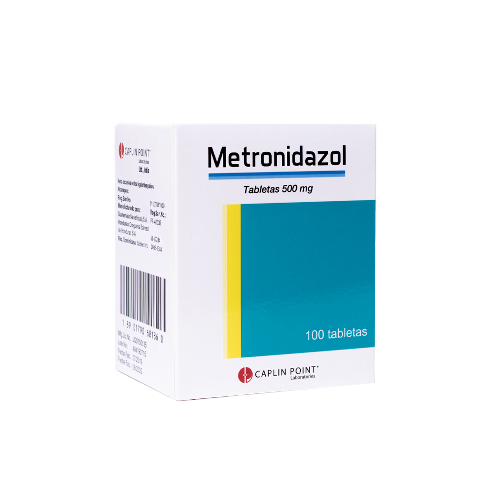 Metronidazol  500 Mg. Tabletas Caplin Point CaplinPoint Laboratories Ltd.