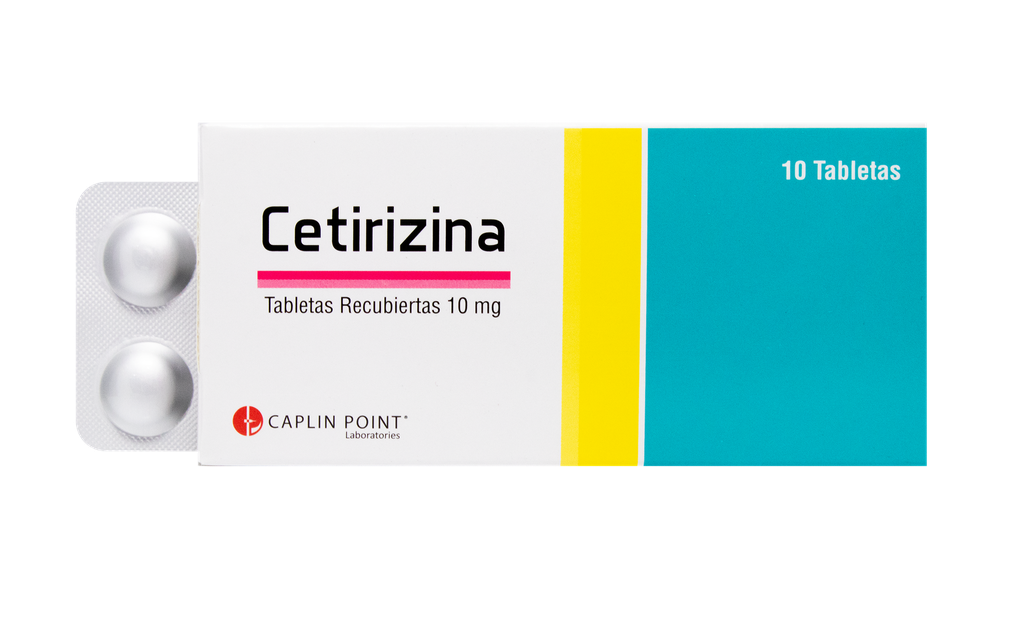 Cetirizina Diclorhidrato 10 mg Tableta Caplin Point Laboratories