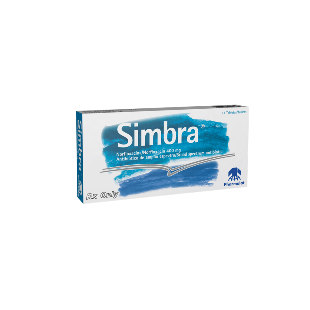 Simbra 400 Mg Tabletas CAJA X 14 Pharmalat