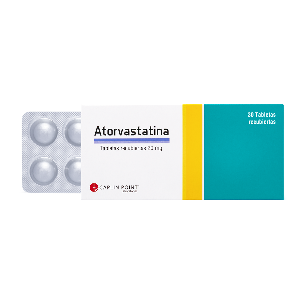 Atorvastatina 20Mg. Caplin Point Tabletas CaplinPoint Laboratories Ltd.