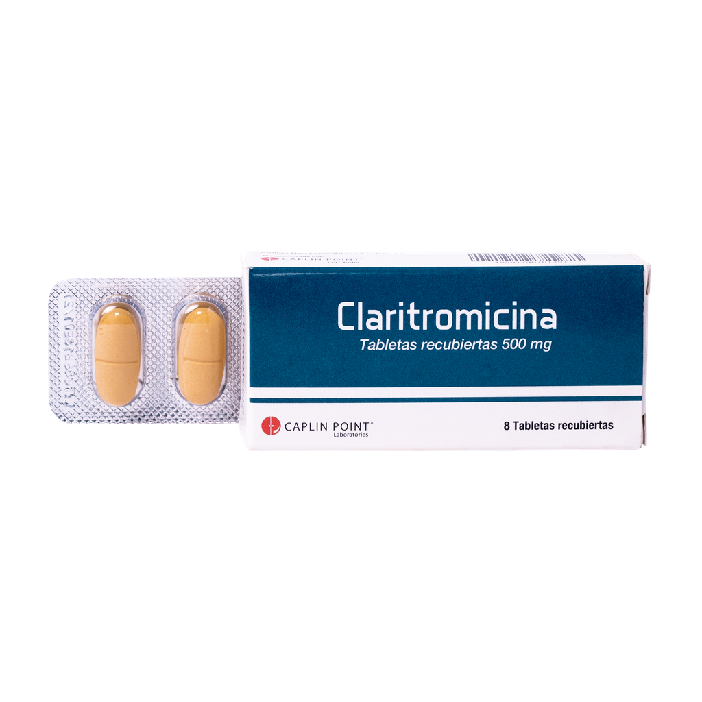 Claritromicina 500Mg Tabletas Caplin   Cx10 CaplinPoint Laboratories Ltd.