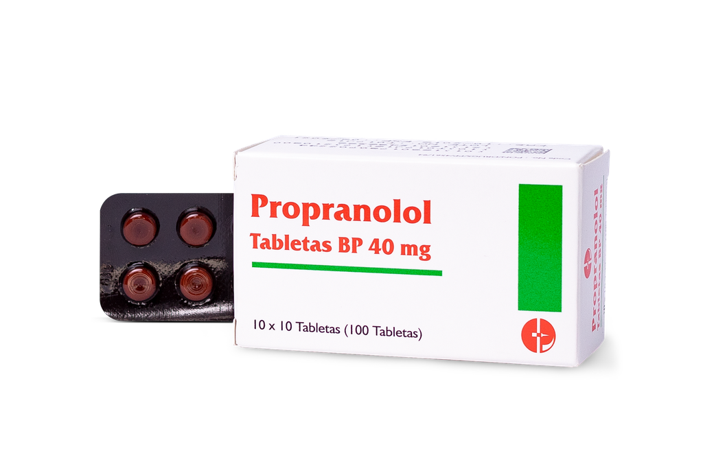 Propranolol  40 Mg. Tabletas Caplin Point CaplinPoint Laboratories Ltd.