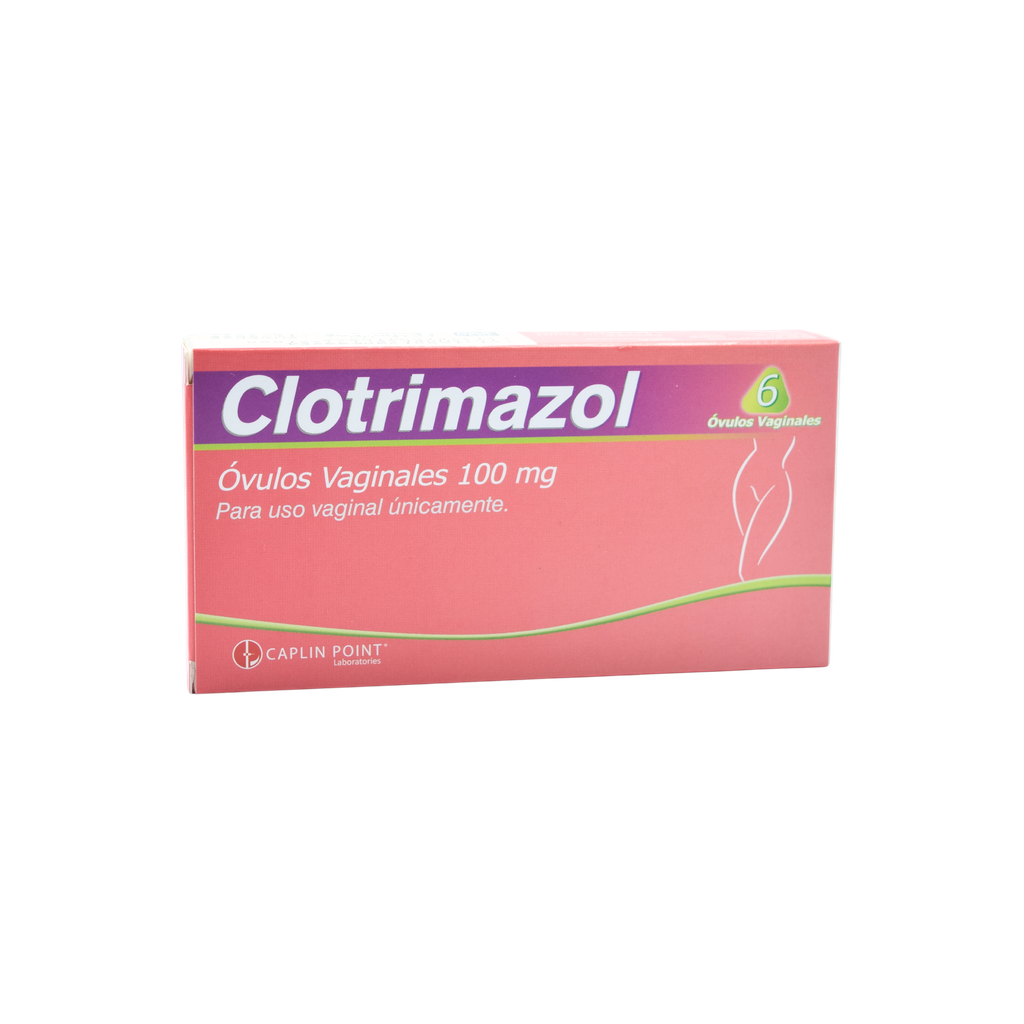 Clotrimazol Ovulos Vaginales 100mg x 6s Caplin Point Laboratories