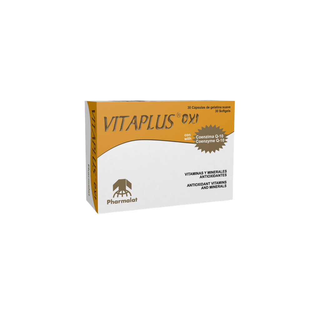 Vitaplus Oxi Con Coenzima Q10 Capsula De Gelatina Suave Pharmalat