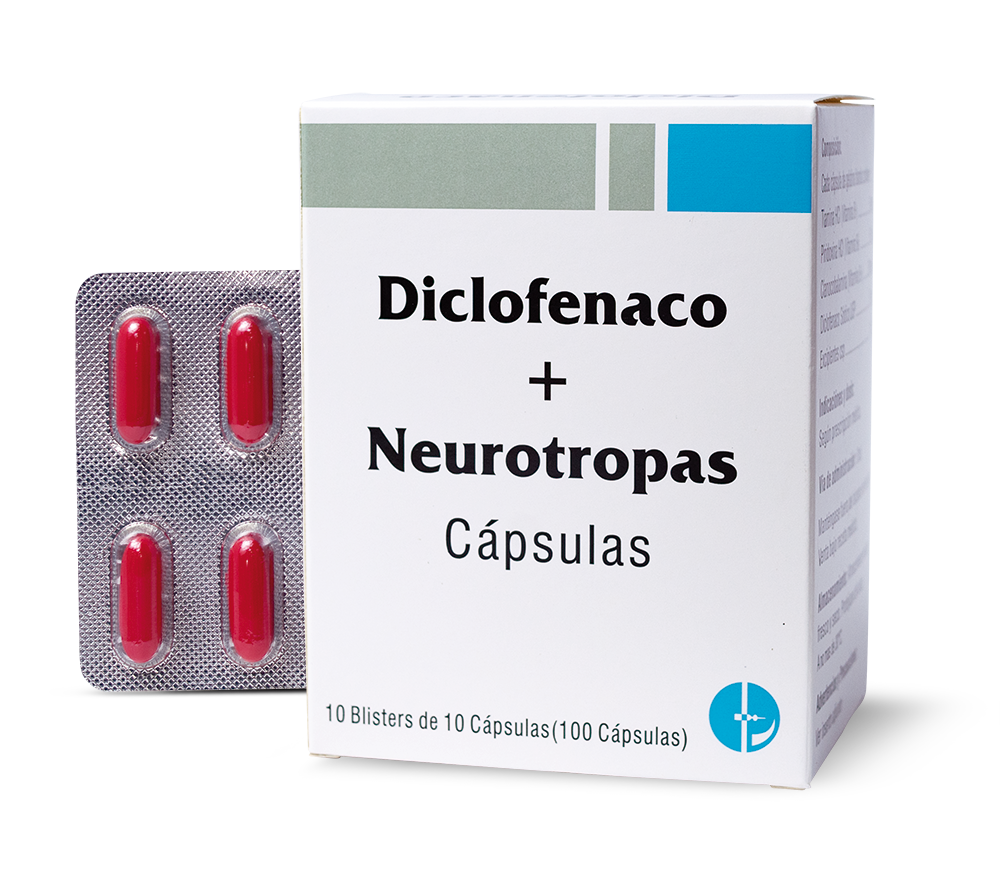 Diclofenaco + Neurotropas Capsula Caplin Point Laboratories TVC