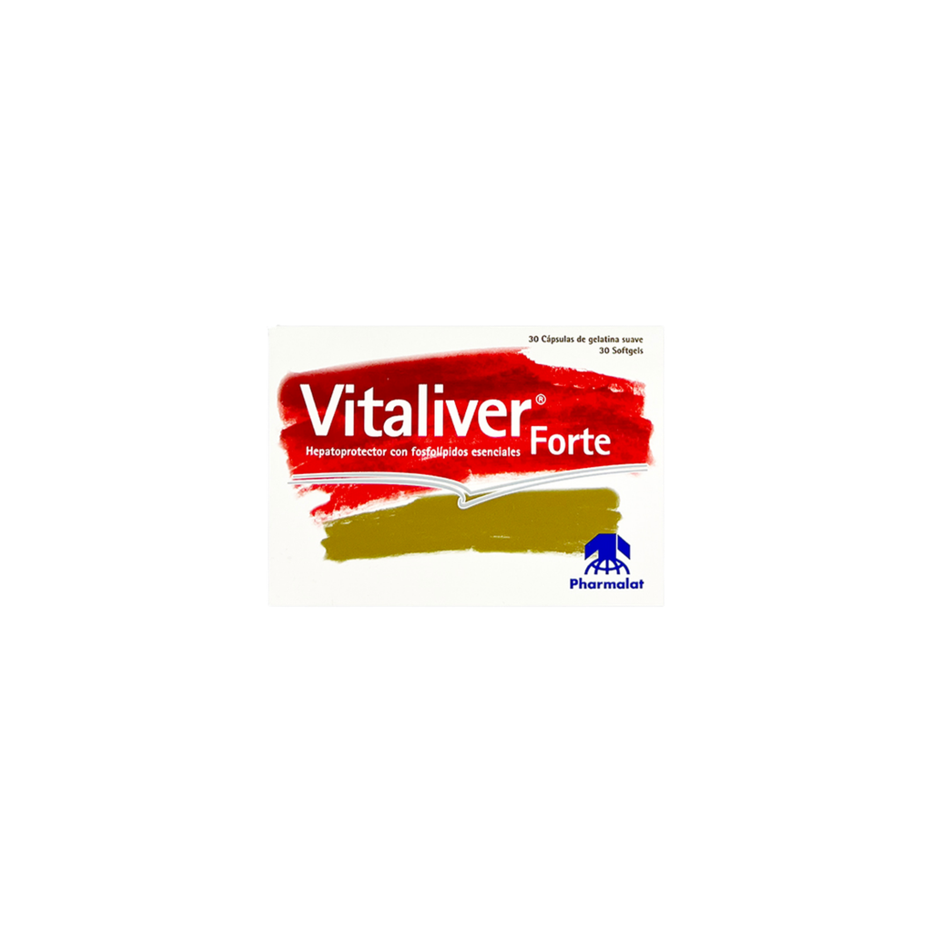 Vitaliver Forte Capsulas De Gelatina Suave Pharmalat