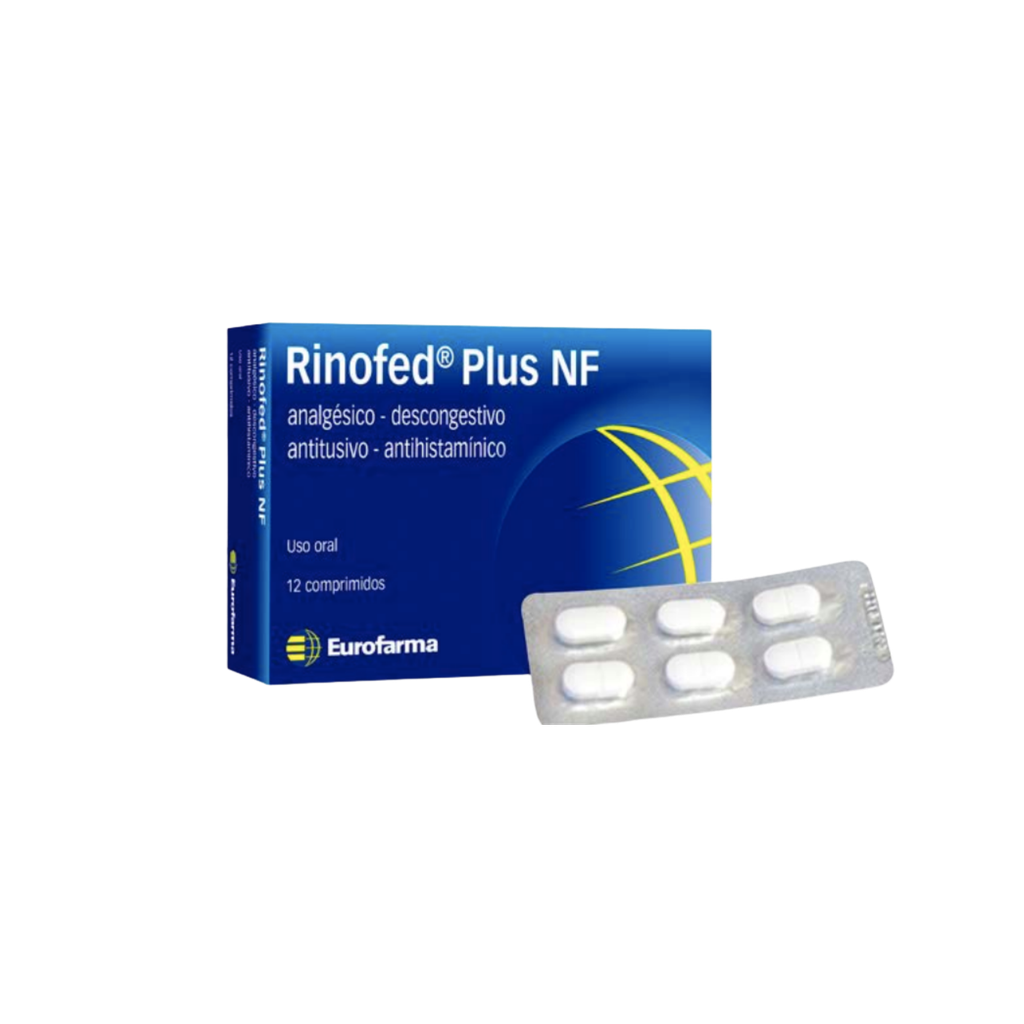 Rinofed Plus Nf Comprimidos x 12  Eurofarma