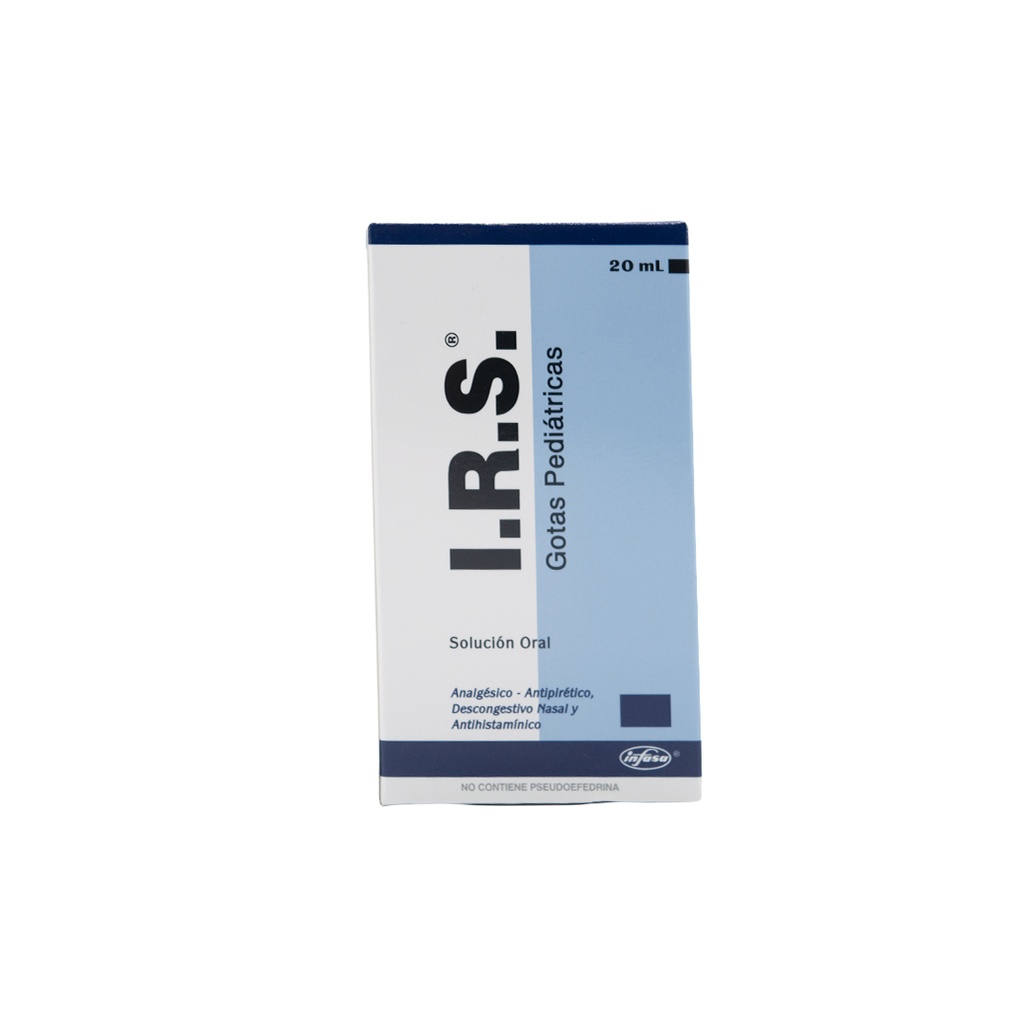 I.R.S Gotas Pediatricas 20Ml Infasa INDUSTRIA FARMACEUTICA, S.A.